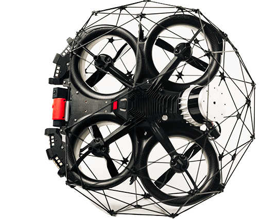 Flyability Elios 3 - widok z góry. Polski dystrybutor Flyability.